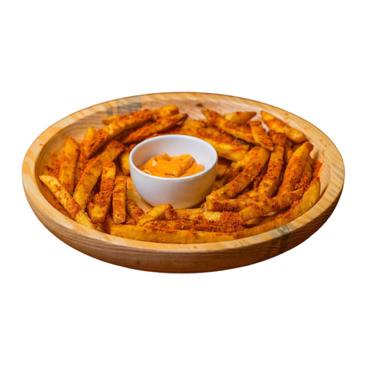 Maajeesa Rustic Solid Pine Wooden Plate - RadiantFurn