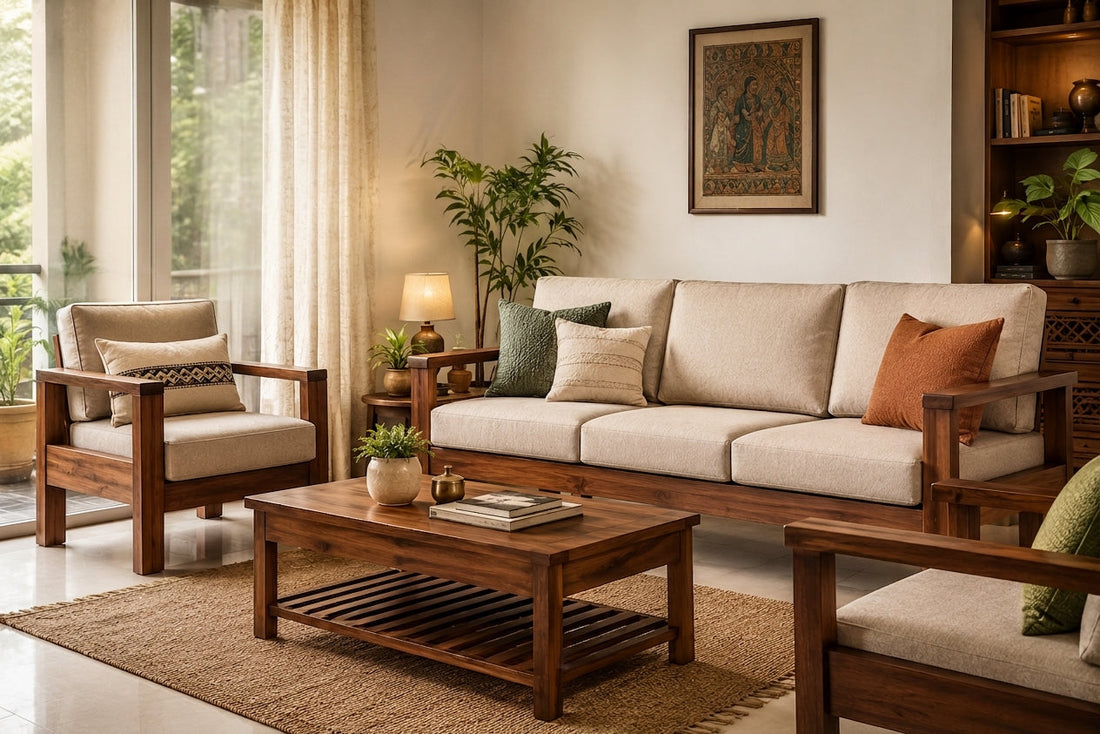 Sofa Buying Guide Fabric Frame Size India Living Room