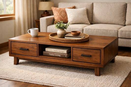 Best Coffee Tables with Storage for Small Indian Apartments