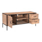 Acenwood Solid Wood TV Units with Storage - RadiantFurn
