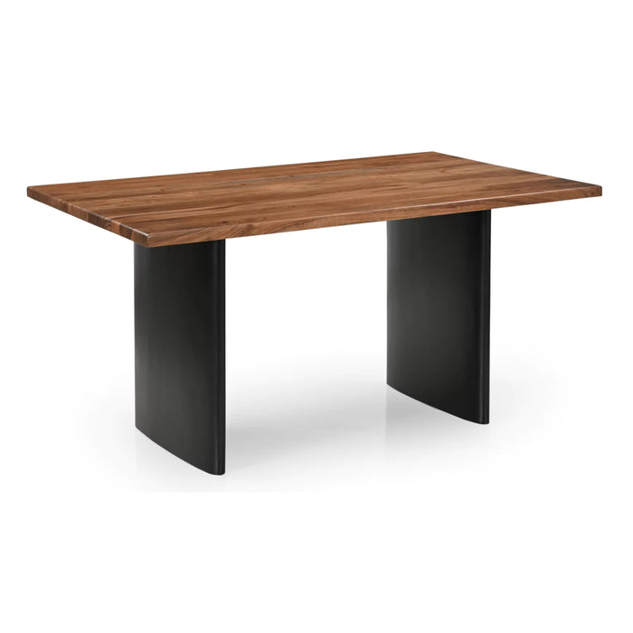 Aether Solid Wood Rustic Rectangle 6 Seater Dining Table