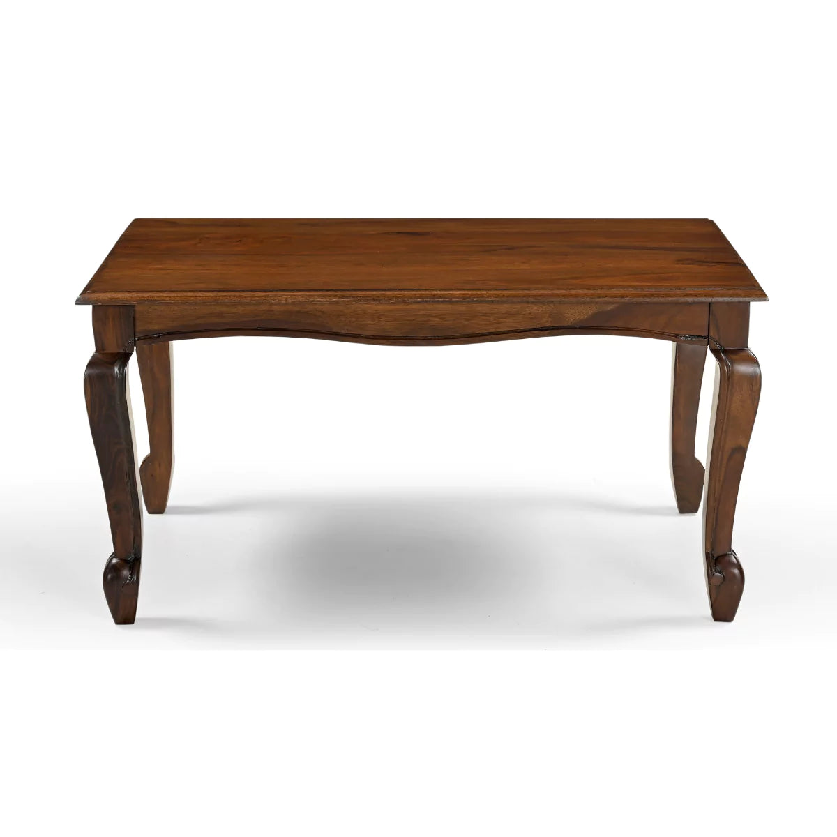 Cabriona Solid Wood Traditional Rectangle Center Table - RadiantFurn