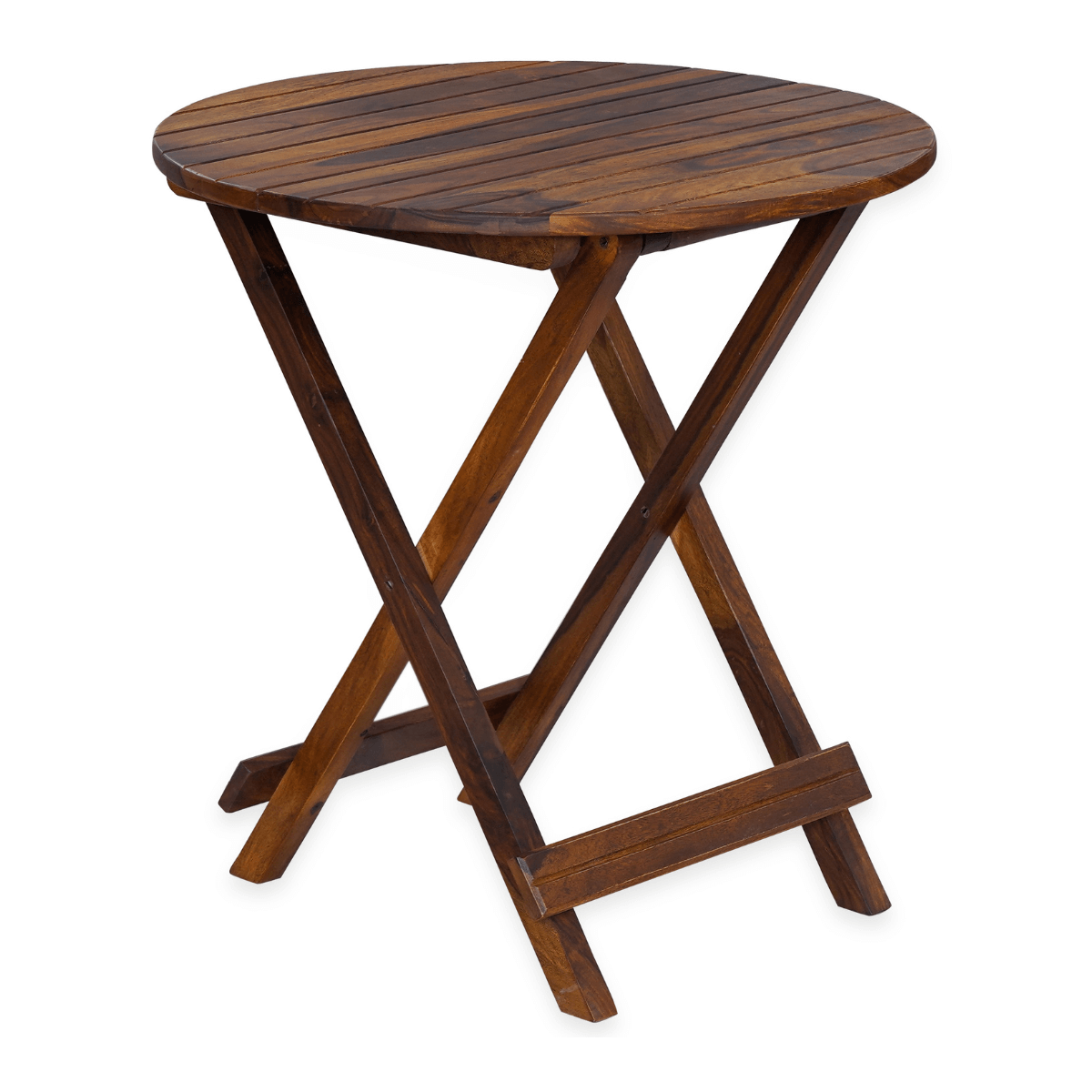 Flexura Solid Wood 2 Seater Folding Dining Table and Chairs Set - RadiantFurn