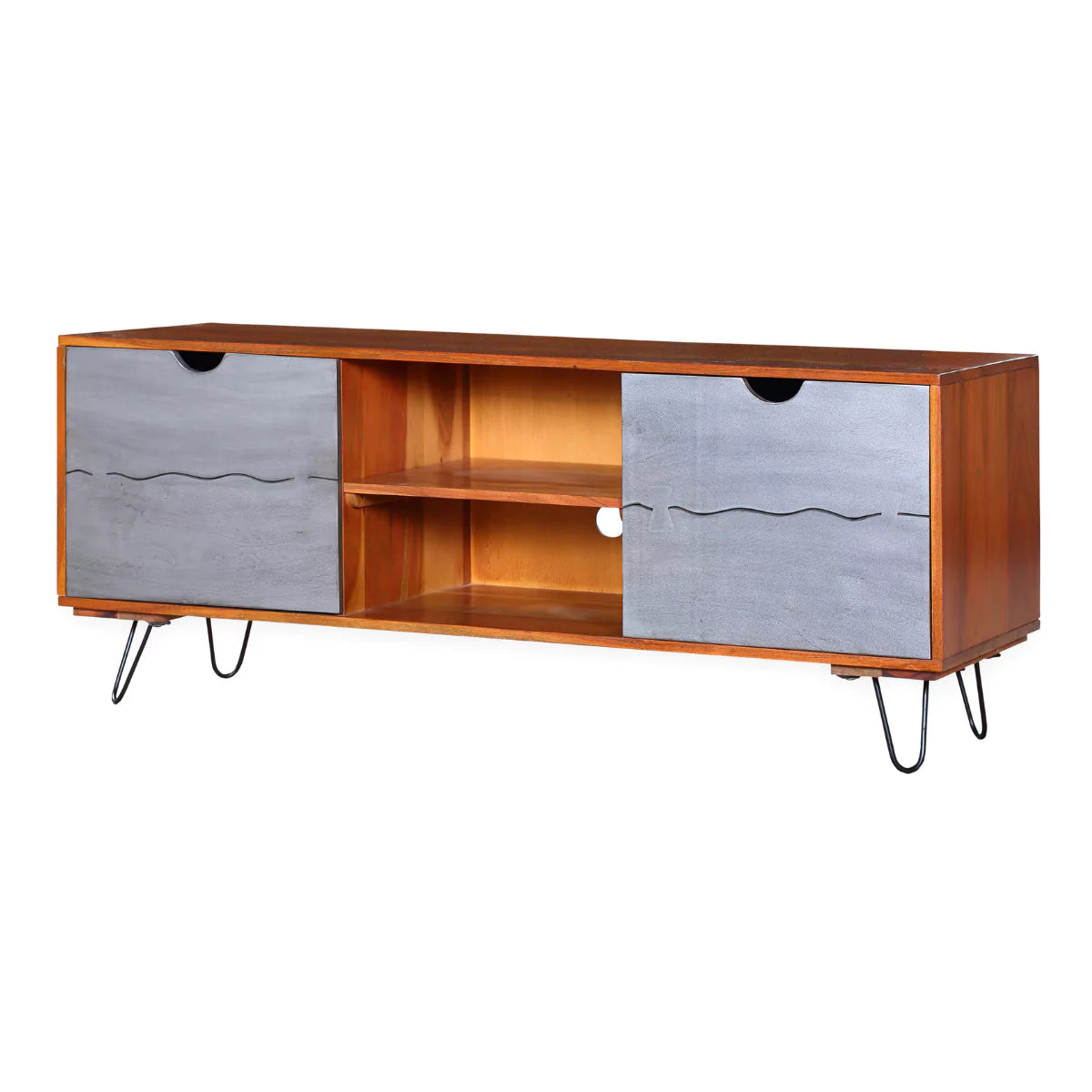 Grewer 2 Door Storage TV Unit (test product) - RadiantFurn