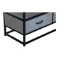 Grey Aara  2 door wardrobe - RadiantFurn