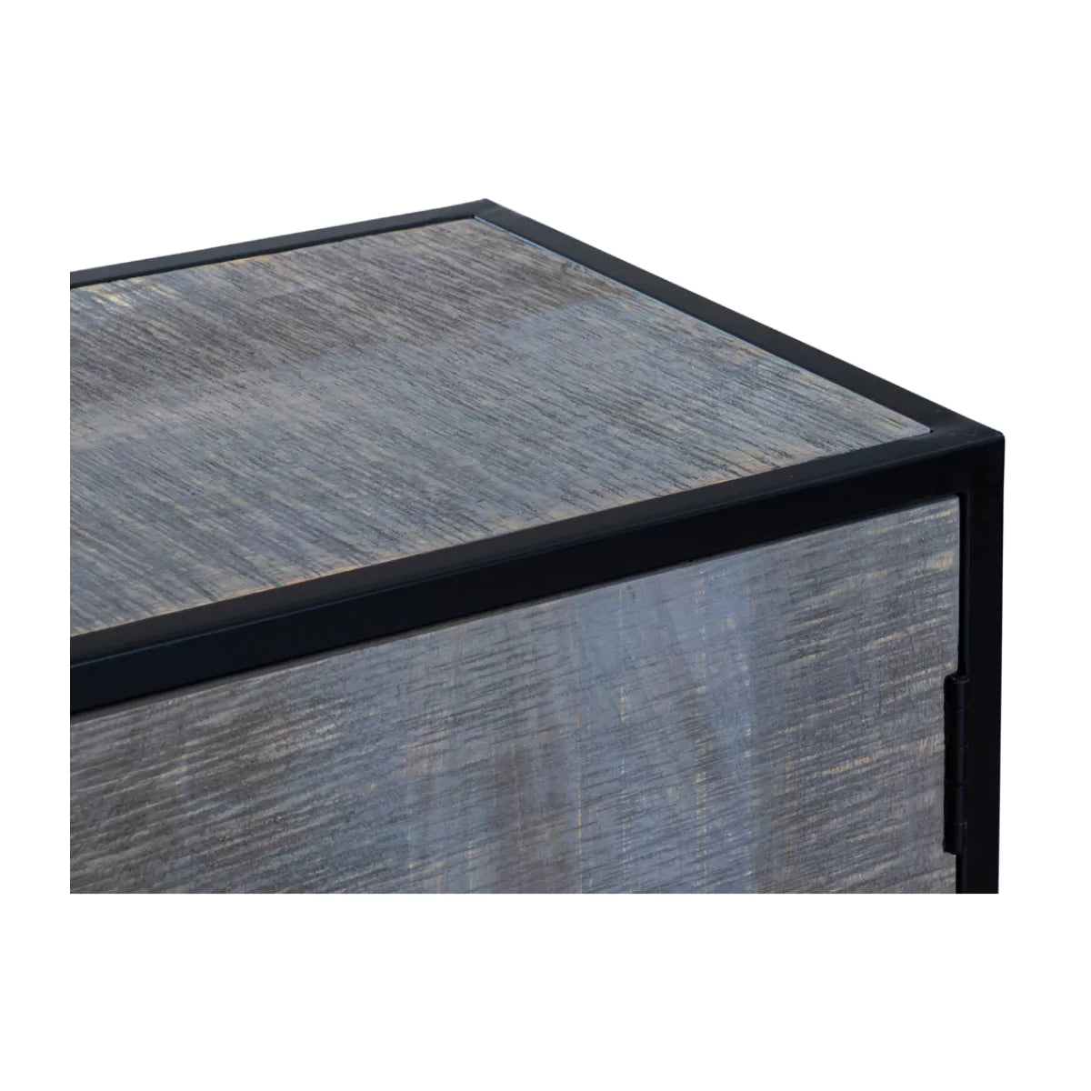 Grey Aara Kitchen Cabinet - RadiantFurn