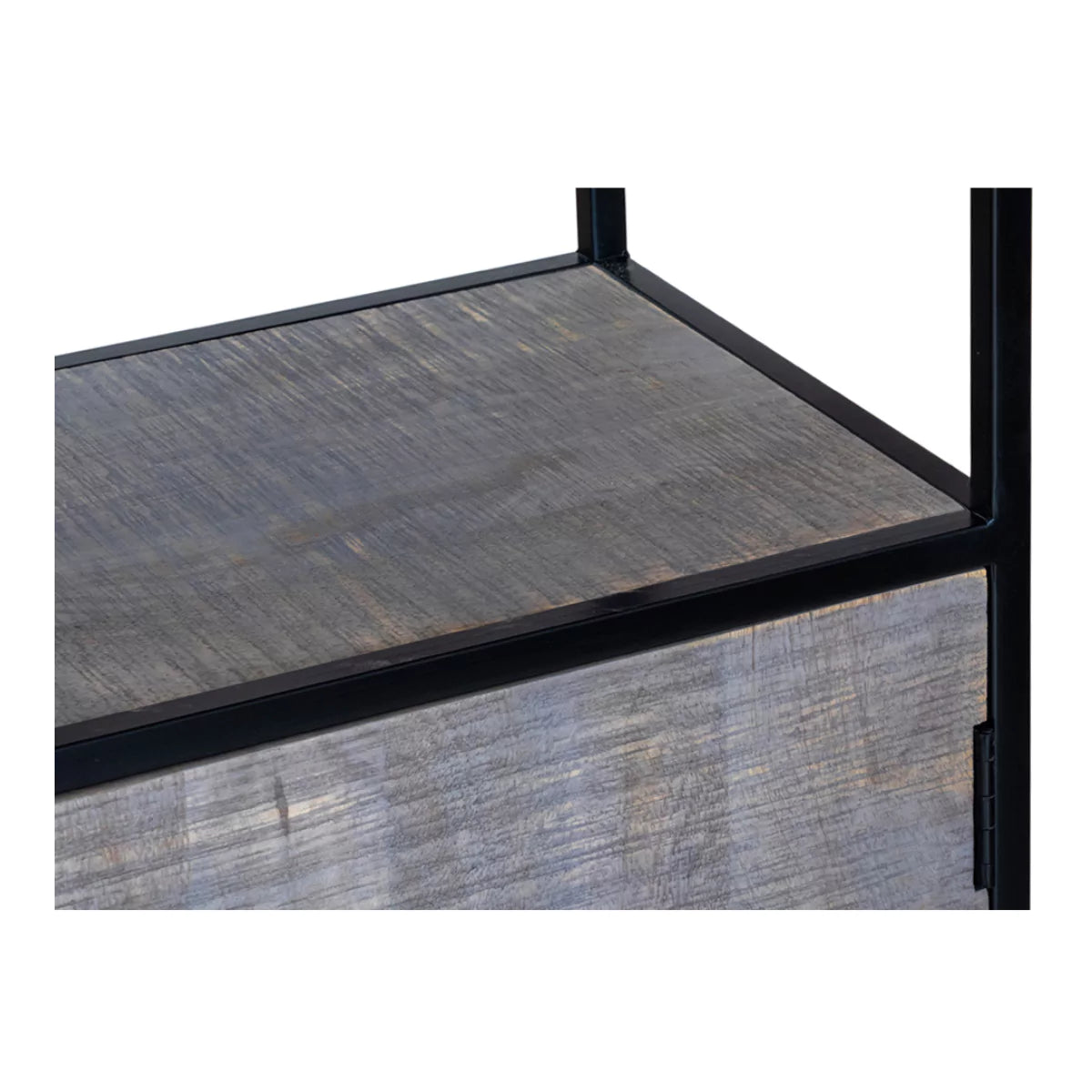Grey Aara Single Door Wardrobe - RadiantFurn