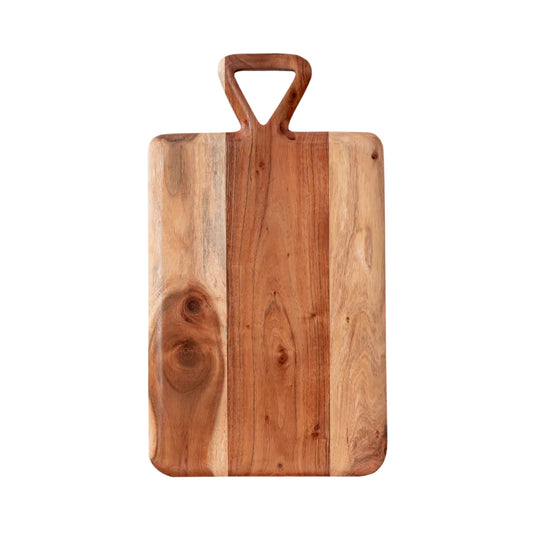 Majeesa Rectangle Modern Wooden Chopping Board with Handle.