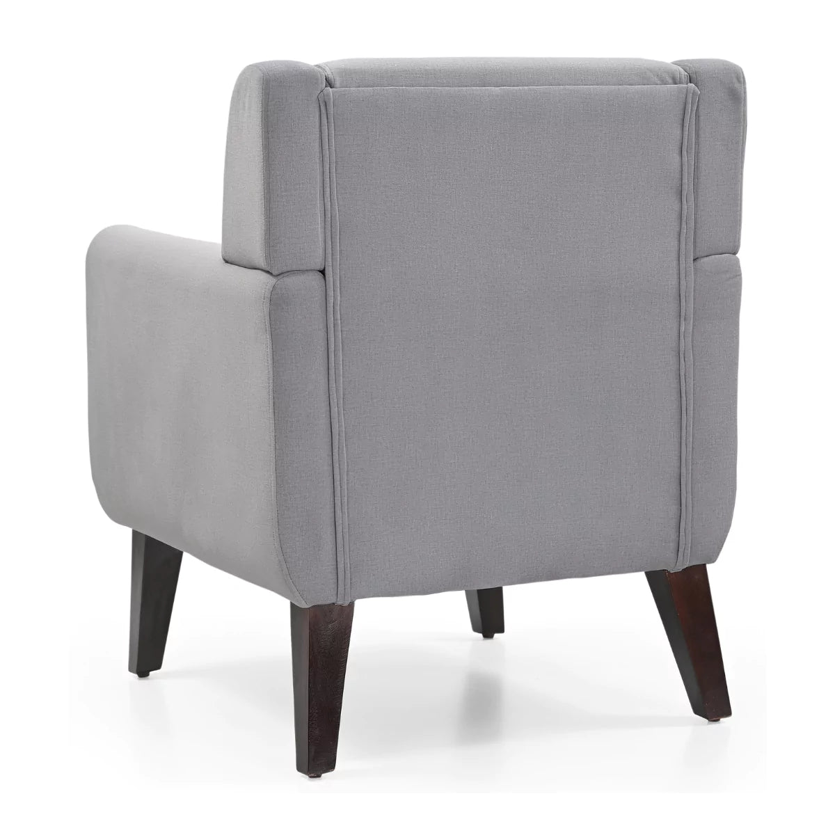 Nuvessa Mid Century Upholstered Grey Sofa Chair