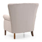 Scallura Upholstered Single Sofa Chair with Wooden Legs
