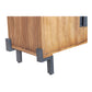 Trilona Bookshelf With Doors - RadiantFurn