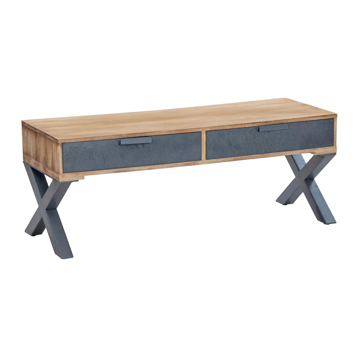 Trilona Coffee Table With 4 Drawers - RadiantFurn
