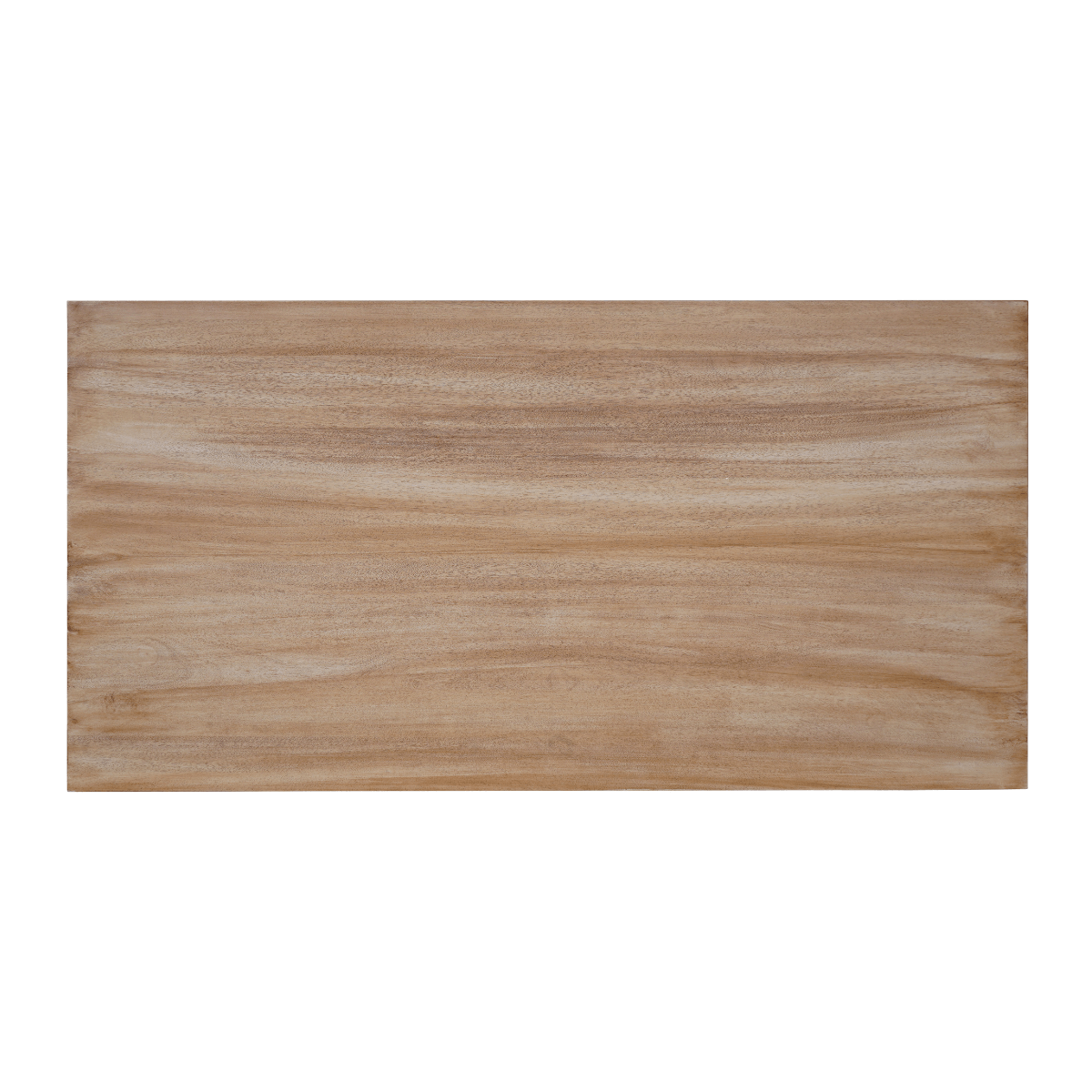 Trilona Solid Wood Modern Rectangle 6 Seater Dining Table