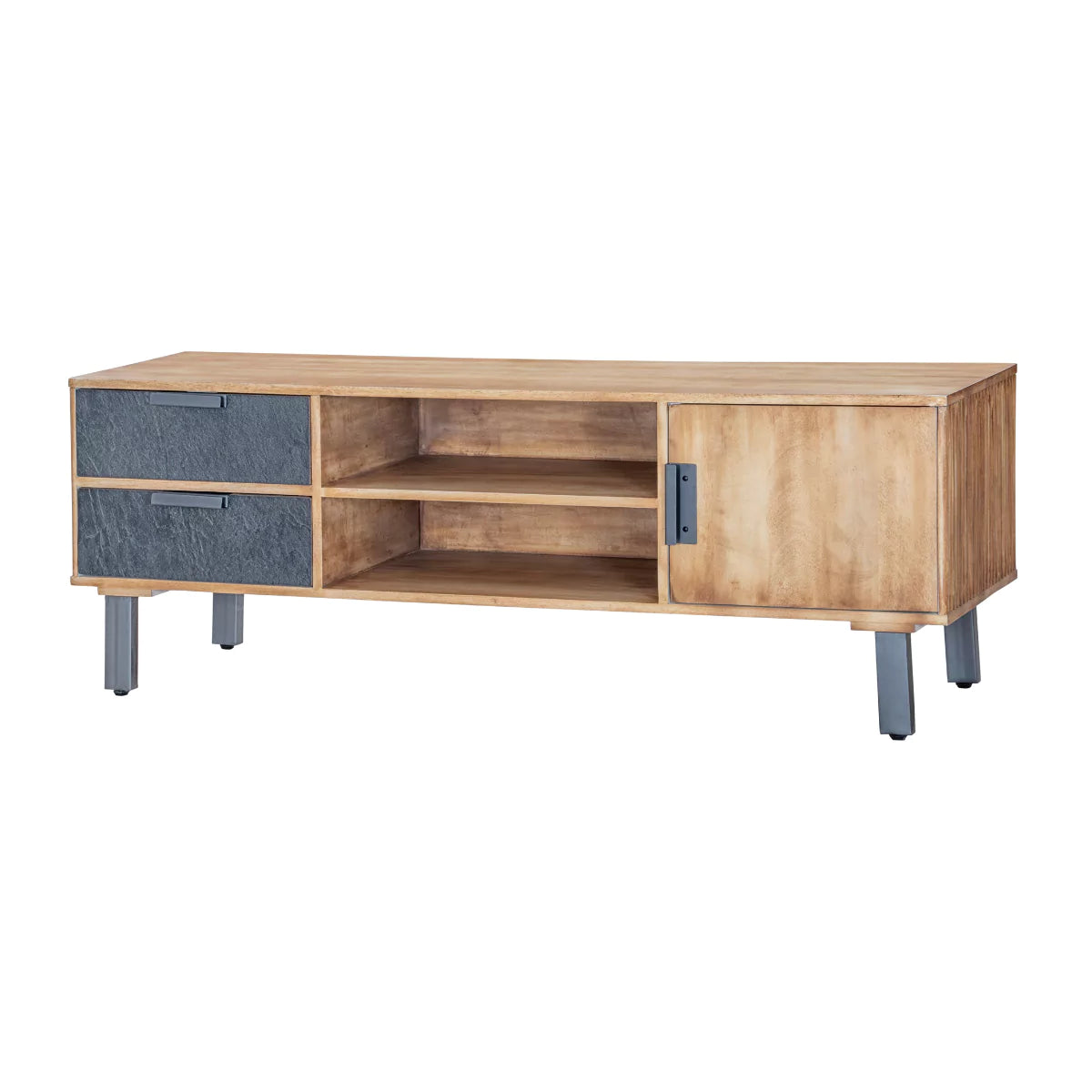 Trilona TV Unit With 1 Door and 2 Drawers - RadiantFurn