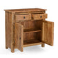 Varenthia Neem Wood 2 Door and 2 Drawer Small Sideboard.