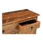 Varenthia Neem Wood 2 Door and 2 Drawer Small Sideboard.