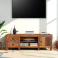 Varenthia Rustic Solid Wood TV Cabinet with Storage.