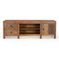 Varenthia Rustic Solid Wood TV Cabinet with Storage.