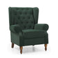 Velviora Timeless Tufted Wingback Armchair