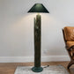 Woodspire Nature-Inspired Wooden Floor Lamp With Bulb (Without Shade).
