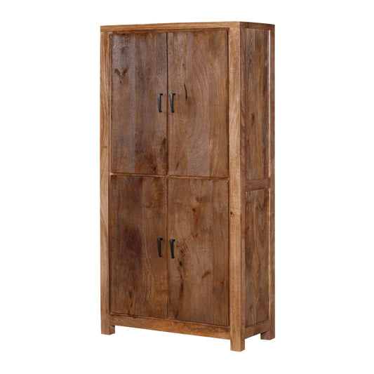 Zyvaan 4 Door Wardrobe - RadiantFurn