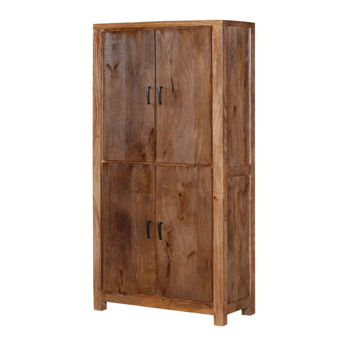 Zyvaan 4 Door Wardrobe - RadiantFurn