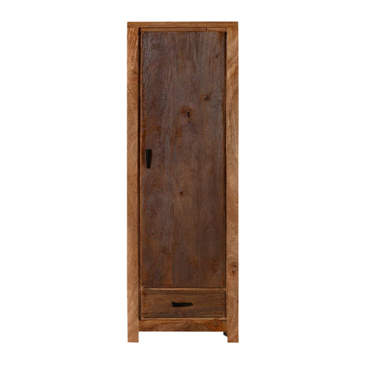 Zyvaan Single Door Wardrobe - RadiantFurn