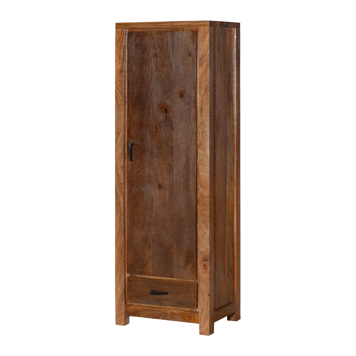 Zyvaan Single Door Wardrobe - RadiantFurn