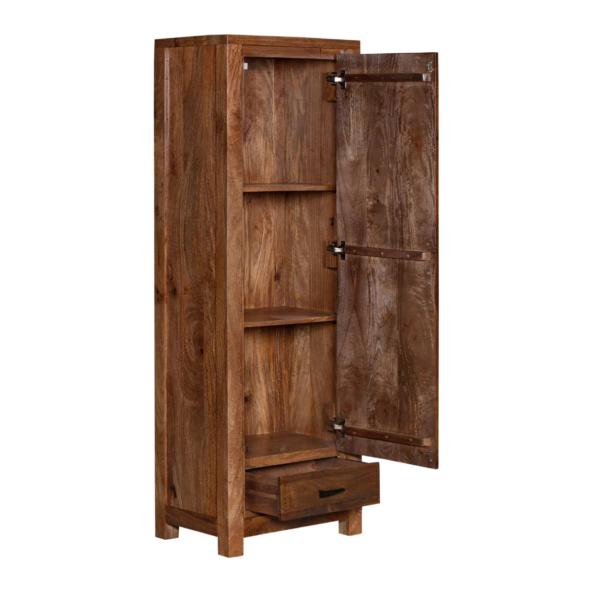 Zyvaan Single Door Wardrobe - RadiantFurn